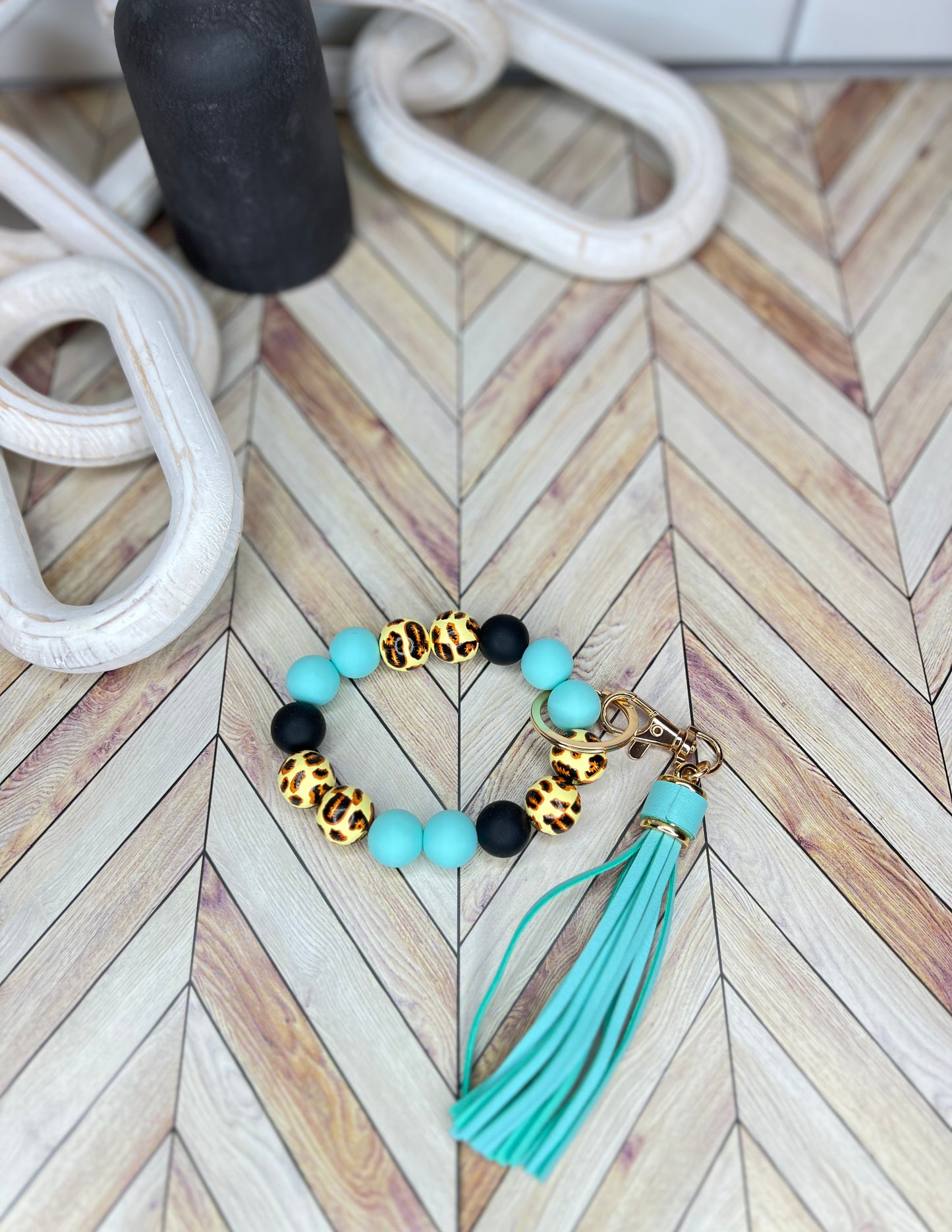 Leopard Spot Keychain