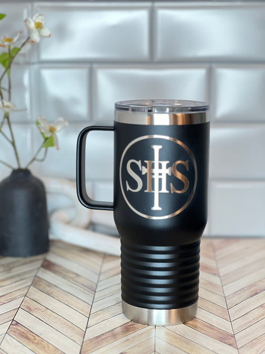 20oz Travel Tumbler with Handle