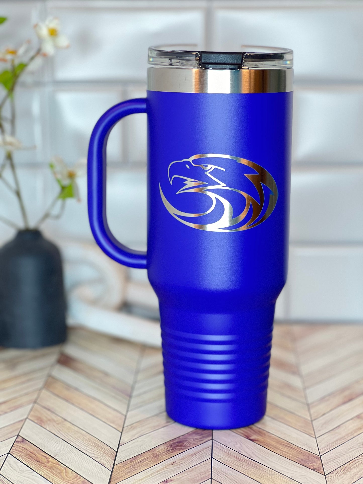 40 oz Travel Tumbler With Straw